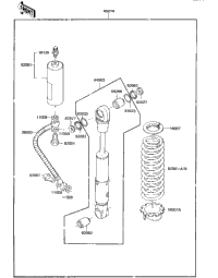 Shock Absorber ('84 Kx80-E2)