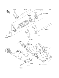 Gear Change Drum/Shift Fork(S)