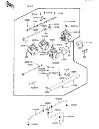 Throttle Assy (Zx750-E1)