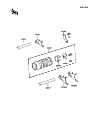 Gear Change Drum/Shift Fork(S)