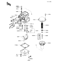 Carburetor Parts (Kz1000-J1/J2)