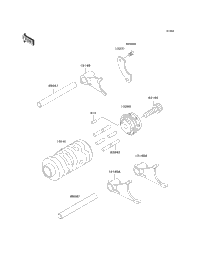 Gear Change Drum/Shift Fork(S)