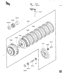 Clutch (Zx600ae046301-051066)