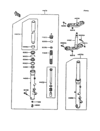 Front Fork (Zg1000-A9)