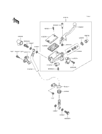 Front Master Cylinder (El250-E1)