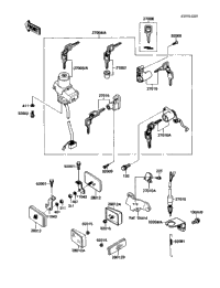Ignition Switch/Locks/Reflectors