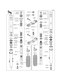 Front Fork (Kx80-R2/R3)