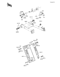 Swing Arm/Shock Absorbers