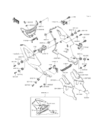 Cowling Lowers (Zx750-M1)