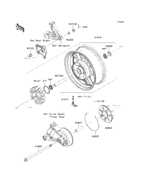 Rear Wheel/Chain (Cef)