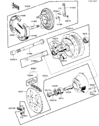 Rear Hub/Brake/Chain