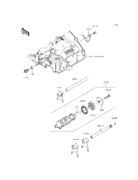 Gear Change Drum/Shift Fork(S)