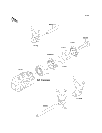 Gear Change Drum/Shift Fork(S)