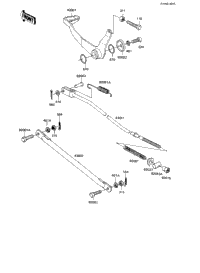 Brake Pedal/Torque Link ('82-'83 Ke175-D