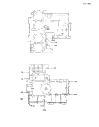 Crankcase Bolt & Stud Pattern