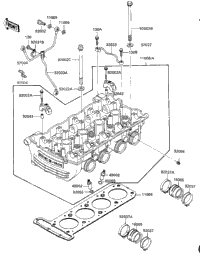 Cylinder Head (E/No. 030894-)