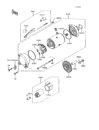 Starter Motor (Zg1200-B6)