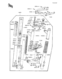 Front Fork (Kz1100-D1)