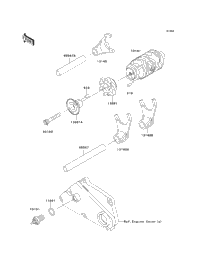 Gear Change Drum/Shift Fork(S)