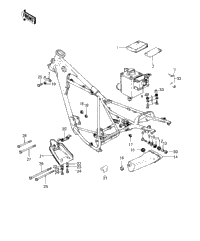 Frame Fittings ('80-'81 A7/A8)