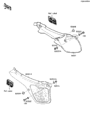 Side Covers ('84 Kx80-E2)