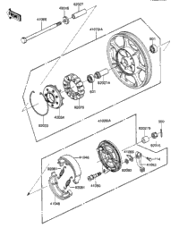 Rear Wheel/Hub/Brake