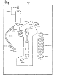 Shock Absorber ('85 Kx80-E3)