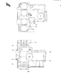 Crankcase Bolt & Stud Pattern