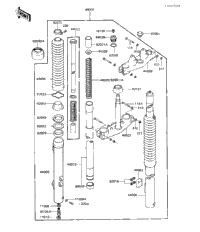 Front Fork (Kx125-B2)