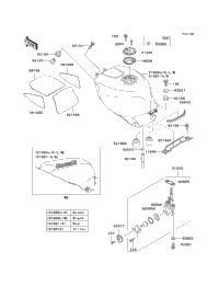 Fuel Tank (Zx750-P3/P4)