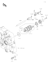 Gear Change Drum/Shift Fork(S)