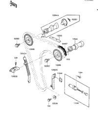 Camshafts/Chain/Tensioner