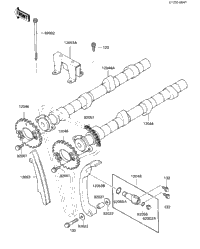 Camshafts/Chain/Tensioner