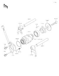 Gear Change Drum/Shift Fork(S)