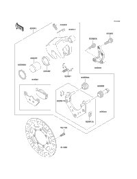 Rear Brake (Vn1500-G1/G1a/G2a)