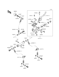 Front Master Cylinder (Zr550-B1/B2)