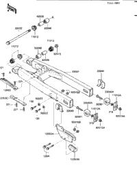 Swing Arm ('84 Kx250-C2)