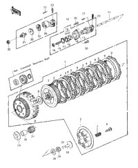 Clutch ('80-'81 C1/C2)