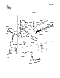 Front Master Cylinder (Kl250-D7)