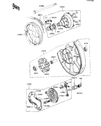 Rear Wheel/Hub/Brake/Belt