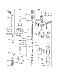 Front Fork (Kx250-H1)