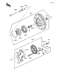 Rear Wheel/Hub/Brake