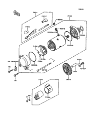 Starter Motor (Zg1200-B7/B8/B9)