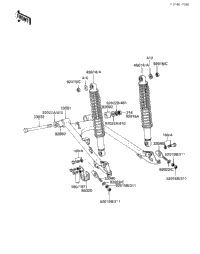 Swing Arm/Shock Absorbers