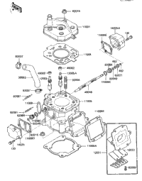 Cylinder Head/Cylinder/Reed Valve