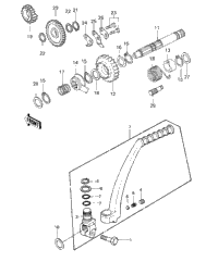Kickstarter Mechanism ('80-'81 A7/A8)