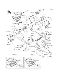 Cowling Lowers (Zx750-L2)