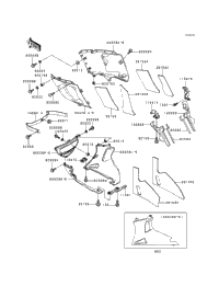 Cowling Lowers (Zx600-E5)