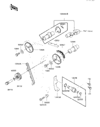 Camshafts/Chain/Tensioner
