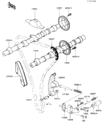 Camshafts/Chain/Tensioner